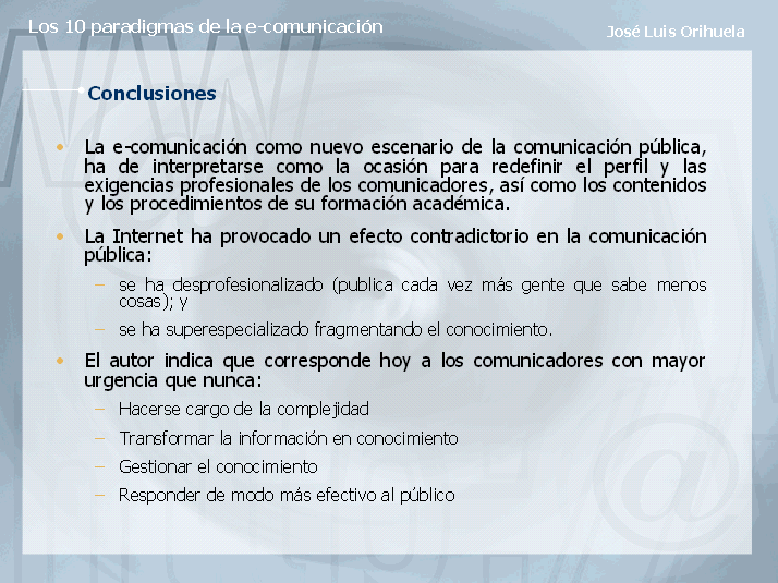 Paradigmas en comunicaci n